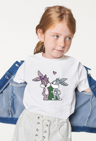 Produse perzonalizate - Tricou personalizat ''Iepurași''