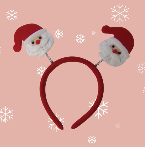 Crăciun - Bentiță de Crăciun cu figurine