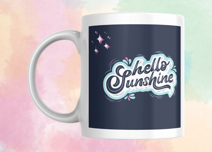 Produse perzonalizate - Cană personalizată ''Hello Sunshine''