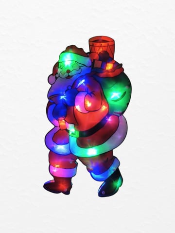 Crăciun - Decorațiune Luminoasă de Crăciun pentru Fereastră-Moș Crăciun