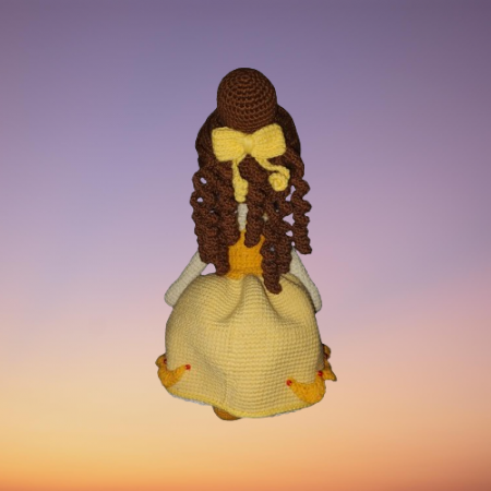 Păpușă Belle croșetată manual [1]