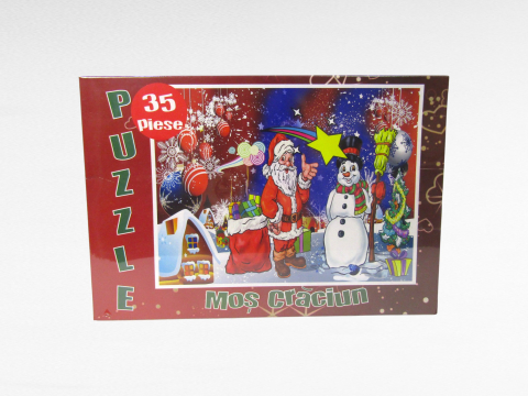 Crăciun - Puzzle Moș Crăciun 35 piese
