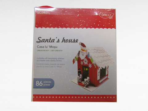 Crăciun - Set creativ – Casa lu’ Moșu
