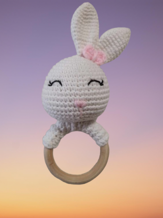 Set Rina Iepurina (jucărie de atașament și jucărie zornăitoare) [3]