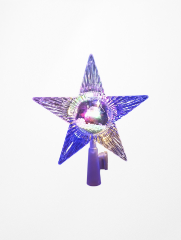 Crăciun - Vârf de Brad Stea Luminoasă