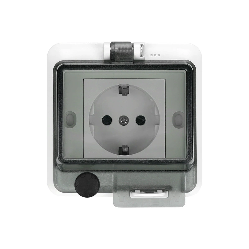 Priza impermeabila IP66 Innovix cu capac pentru exterior [7]