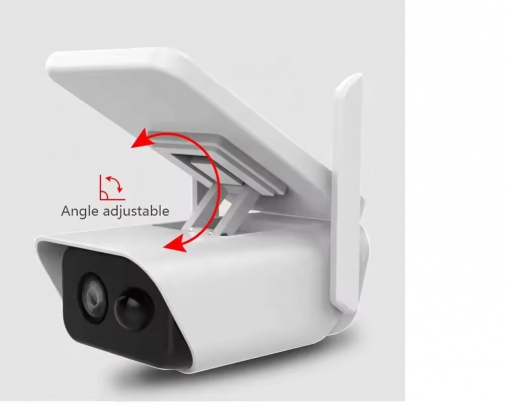 Camera de Supraveghere Wireless Solara INNOVIX, IP66, cu Detectie de Miscare si Viziune Nocturna, Pentru Exterioare, HD 1080P, Wi-Fi Integrat, Alba [3]
