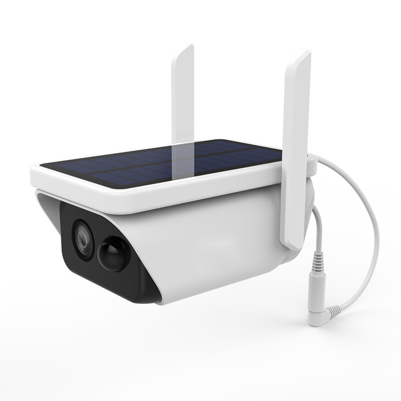 Camera de Supraveghere Wireless Solara INNOVIX, IP66, cu Detectie de Miscare si Viziune Nocturna, Pentru Exterioare, HD 1080P, Wi-Fi Integrat, Alba [2]