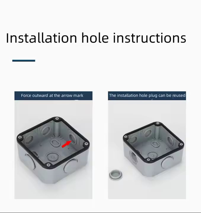 Intrerupator simplu exterior INNOVIX, Model Standard European, IP65, rezistent la ploaie si praf, gri [4]