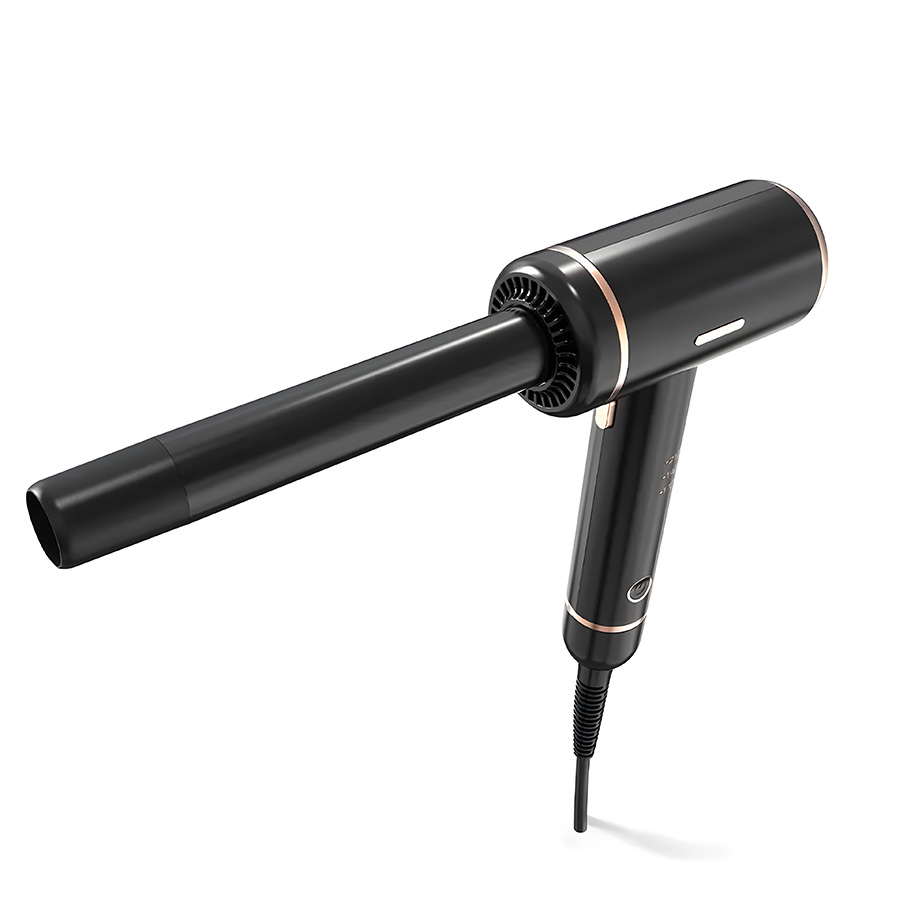 Ondulator de par INNOVIX, Model LS-083, diametru 2.54 cm, negru, cu ioni negativi, control temperatura smart, cablu rotativ 360°, 3 nivele de temperatura [2]