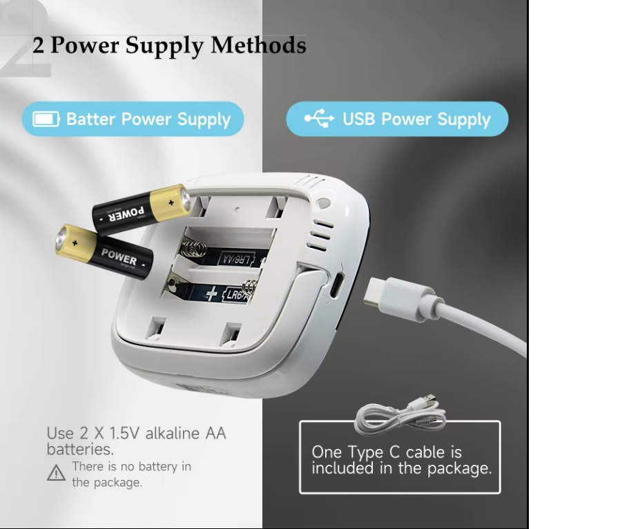 Termostat Wireless Smart INNOVIX, Control Vocal Alexa, Afisaj LCD, Functionalitate Programabila si Telecomanda, 3A, Alb [8]