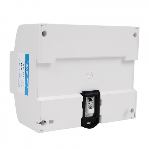 Contor Trifazic cu Montare pe Sina INNOVIX- DTS 6619-017, Monitorizare Factor de Putere si Afisaj Tensiune-Curent, Ecran Digital Led, Masurarea si Analiza Instrumentelor, Alb [3]