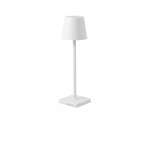 Iluminat - Lampa de Masa INNOVIX, LED Touch, Reincarcabila, Intensitate Reglabila, Ideala pentru Interior si Exterior, Alba