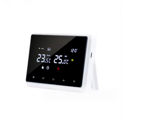Termostat Inteligent INNOVIX, Control Wireless prin Tuya, Google Home si Alexa, Compatibil cu Centrale pe Gaz, Alb [2]