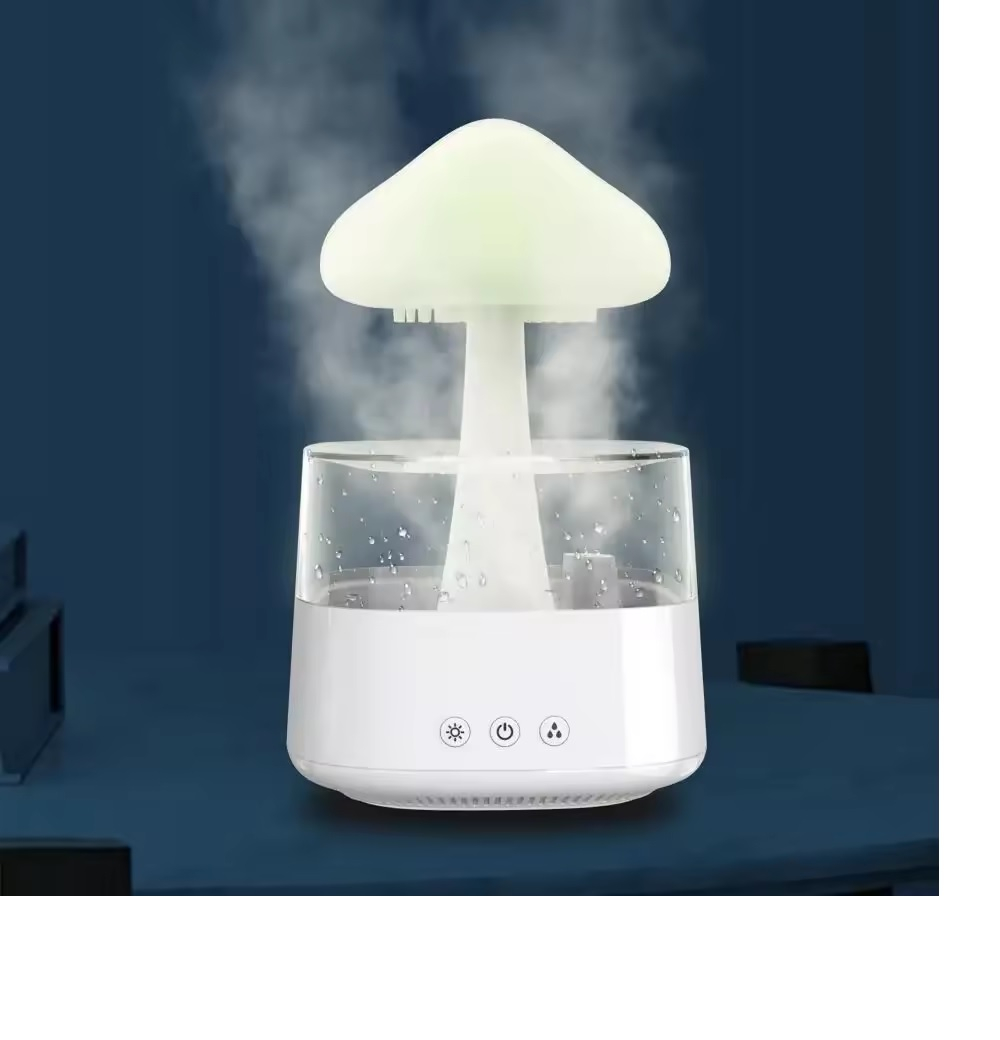 Umidificator si Difuzor Aromaterapie in Forma de Ciuperca