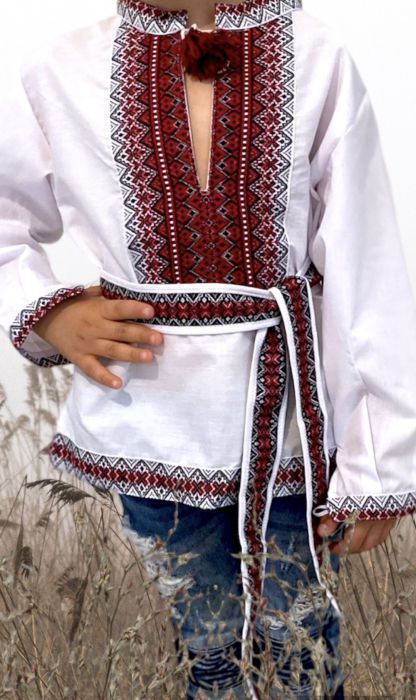 Ie cu brau baietel Florin [2]