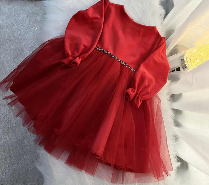 Rochita rosie  Bianca  1-7 ani [2]