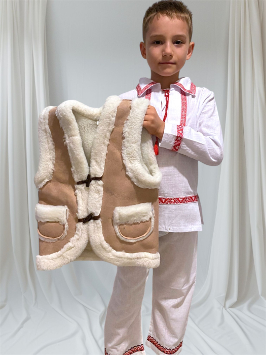 Vesta copii cu blanita [1]