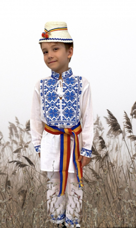 Haine baietei - Costum traditional Aurel
