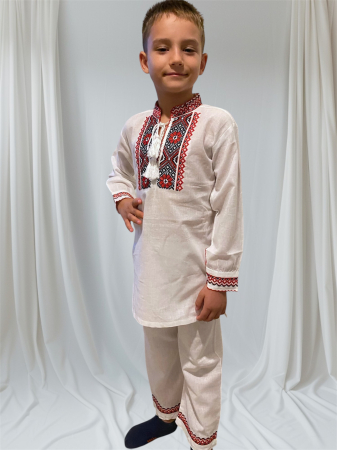 Haine baietei - Costum traditional Marius