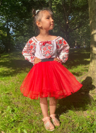 Haine fetite - Costume populare pentru fetite