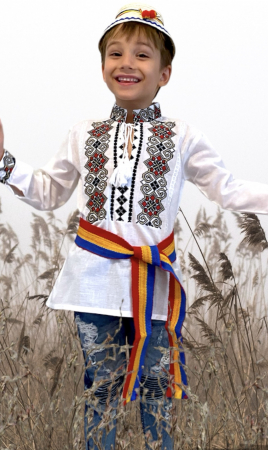 Haine baietei - Ie traditionala Tudor