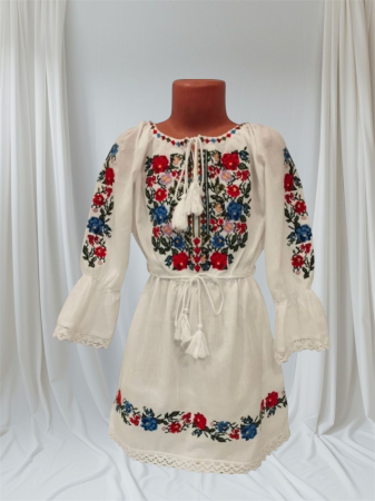 Haine fetite - Rochita stilizata traditional Luminita