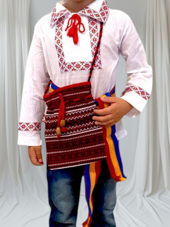 Accesorii - Traista traditionala copii rosie