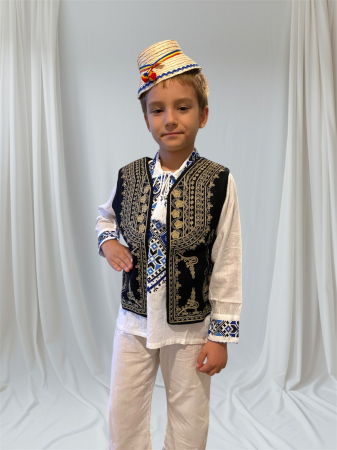 Haine baietei - Vesta traditionala model 2