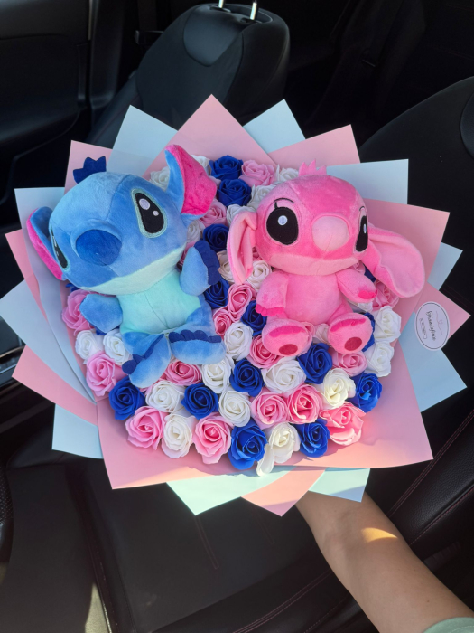 Buchet Trandafiri Stitch Angela [1]