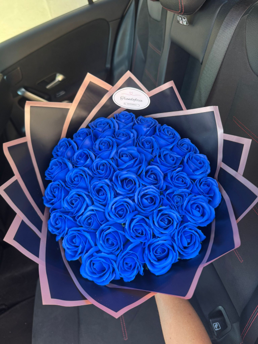 Buchet Trandafiri Albastri [1]