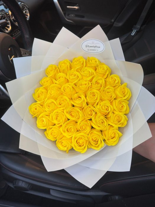 Buchet Trandafiri Galbeni [1]
