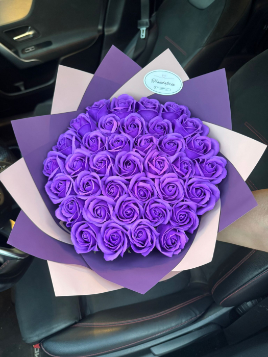 Buchet Trandafiri Mov [1]