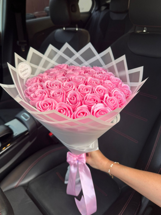 Buchet Trandafiri Roz [2]