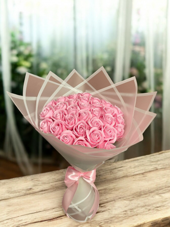 Buchet Trandafiri Roz [2]