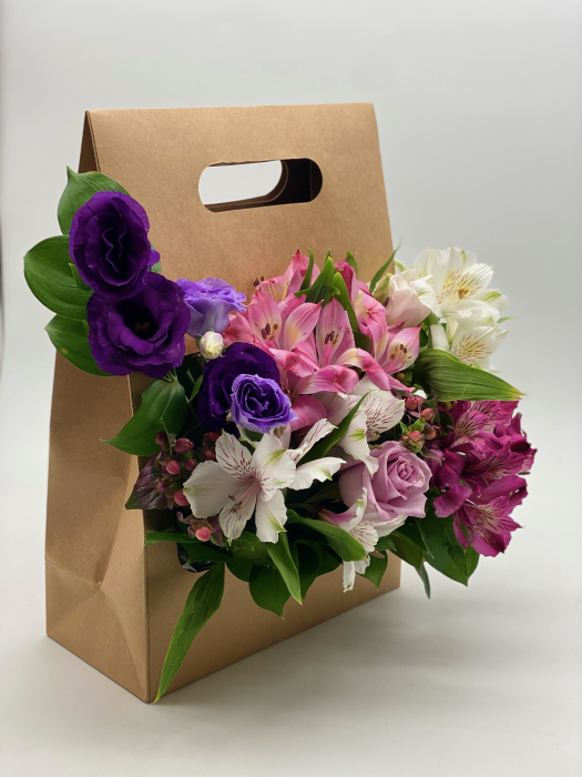 Aranjament floral ” Just for you purple ” [2]