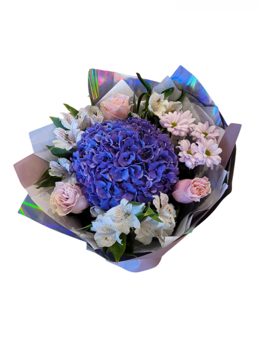 Buchet "Hortesia Purple" [1]