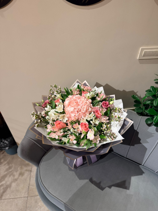 Buchet mixt hortensie 'Pink' [2]