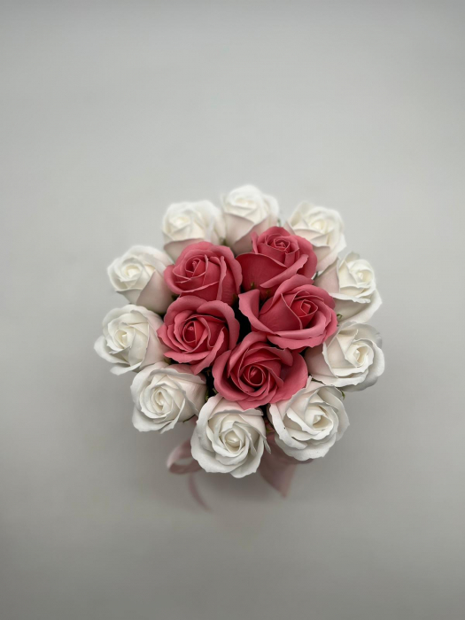 Aranjament floral din flori de săpun [3]