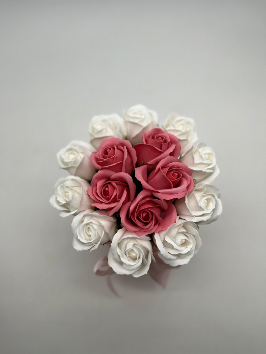 Aranjament floral din flori de săpun [4]