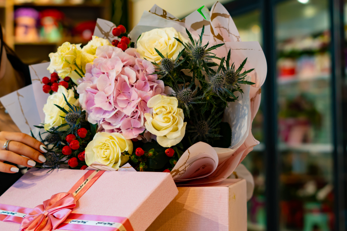 Aranjament floral ” Vis de iarnă” [3]