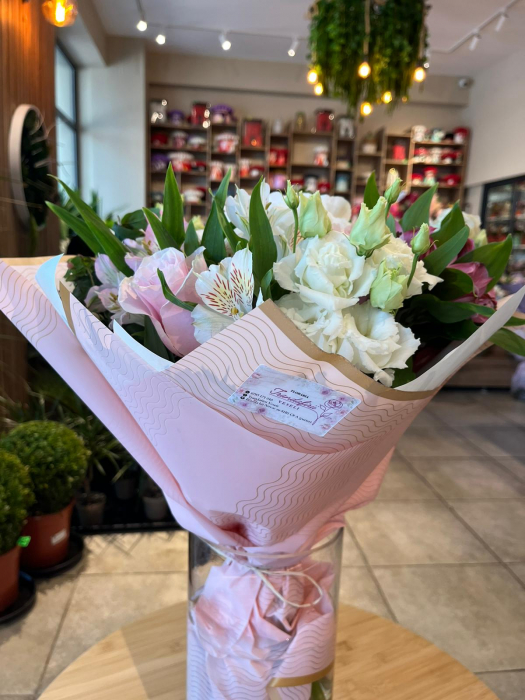 Buchet hortensia alb [2]
