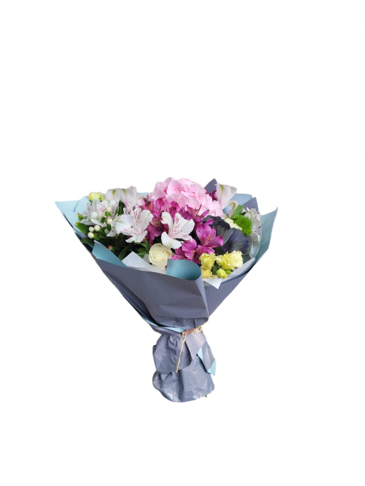 Buchet hortensia big pink [4]