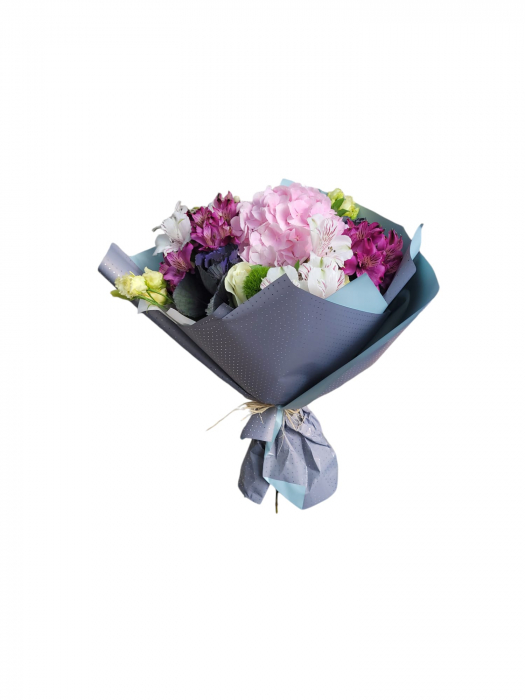 Buchet hortensia big pink [3]