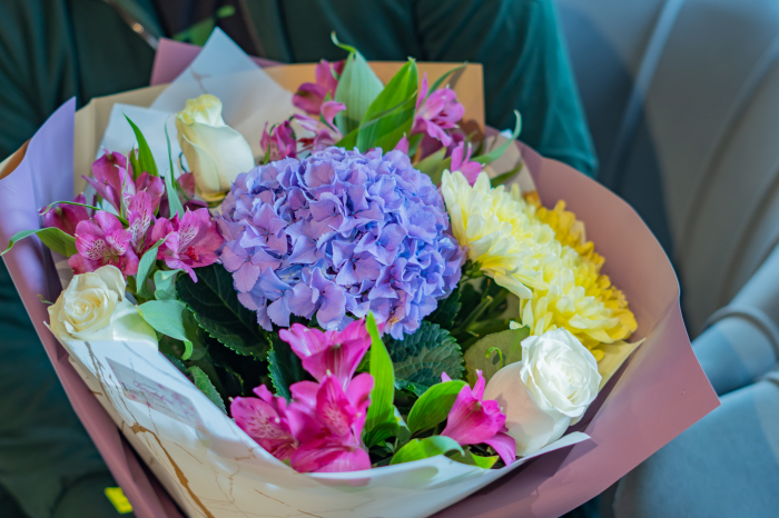 Buchet hortensia blue [3]