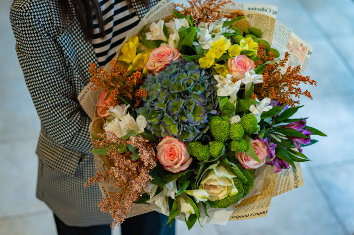 Buchet hortensia blue [2]