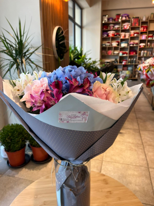 Buchet hortensia blue [2]