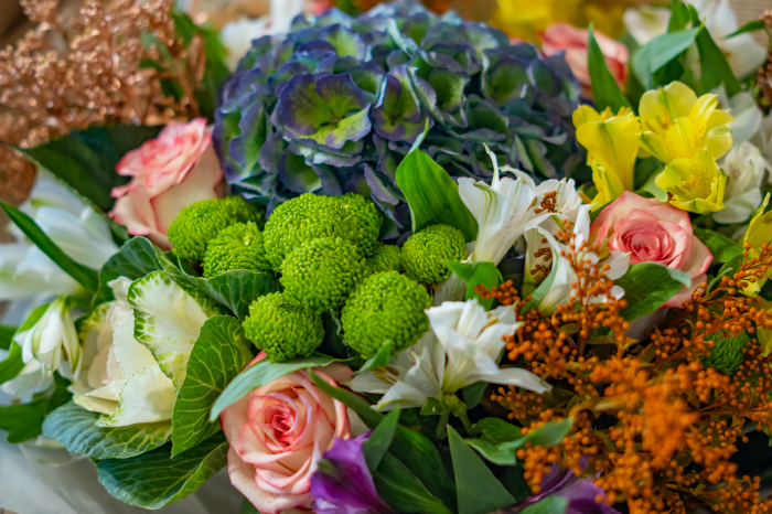 Buchet hortensia blue [3]