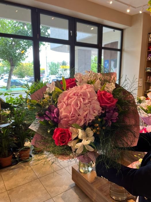 Buchet hortensia pink [2]
