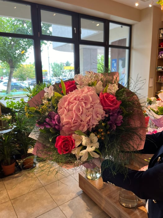 Buchet hortensia pink [1]